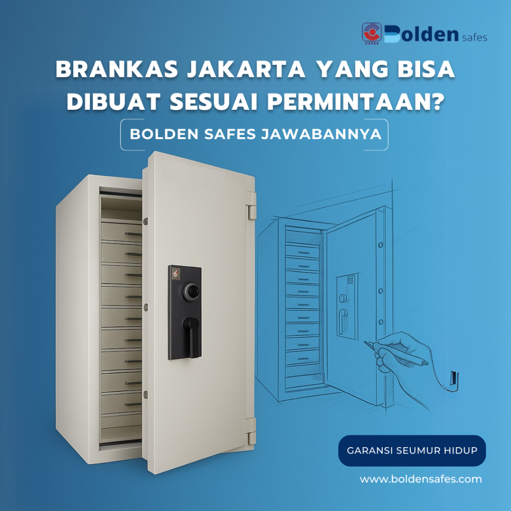 Brankas Jakarta yang Bisa Dibuat Sesuai Permintaan? Bolden Safes Jawabannya