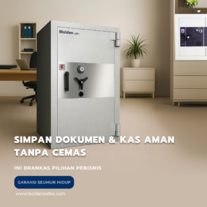 Simpan Dokumen & Kas Aman Tanpa Cemas, Ini Brankas Pilihan Pebisnis
