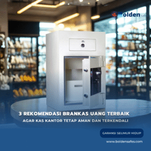 3 Rekomendasi Brankas Uang Terbaik agar Kas Kantor Tetap Aman dan Terkendali